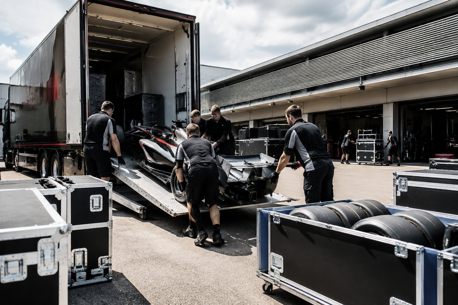 Comment une F1 voyage-t-elle entre deux Grands Prix ?