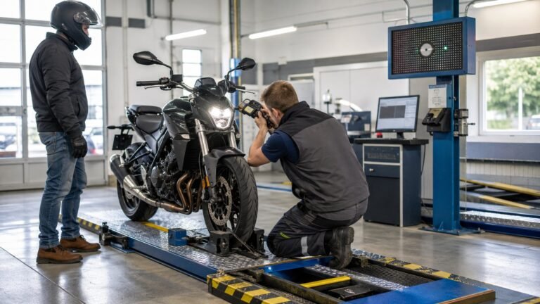 Contrôle technique moto 2026 : dates et centres agréés