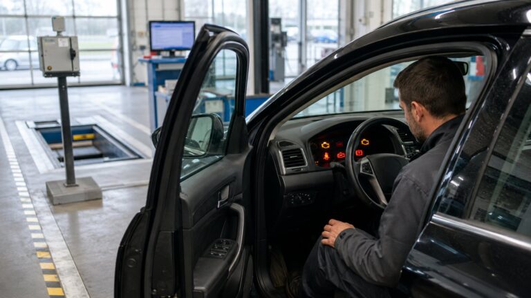 Contrôle technique : quels voyants imposent une contre-visite ?