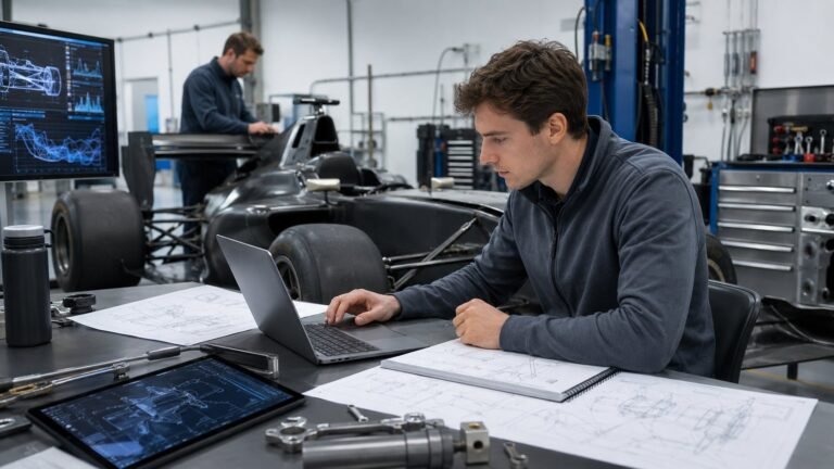 Devenir ingénieur F1 : études, stages et recrutement
