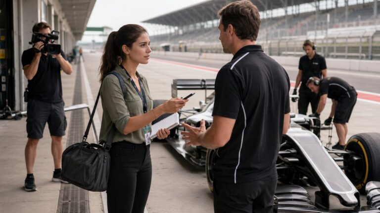 Devenir journaliste F1 : du premier article au paddock