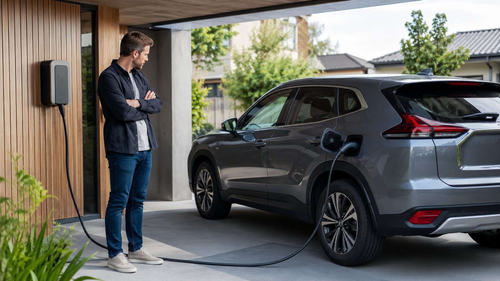Scène réaliste liée à Faut-il recharger son hybride tous les jours ?