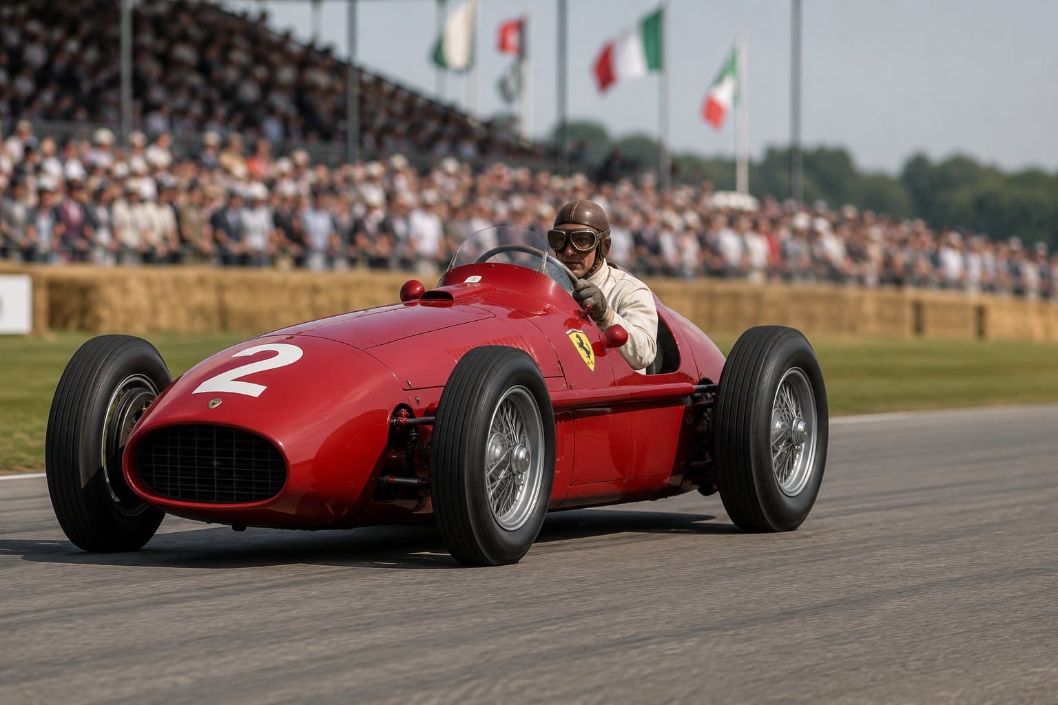 Scène réaliste liée à Ferrari rouge : l’origine n’est pas celle que l’on croit