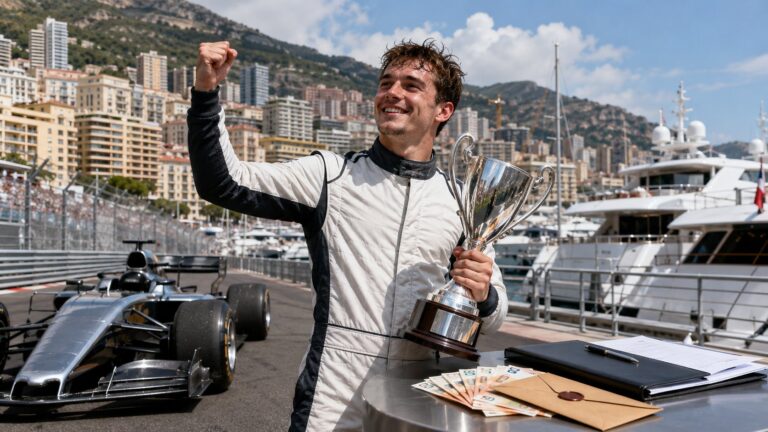 Scène réaliste liée à GP de Monaco : ce que gagne vraiment le vainqueur