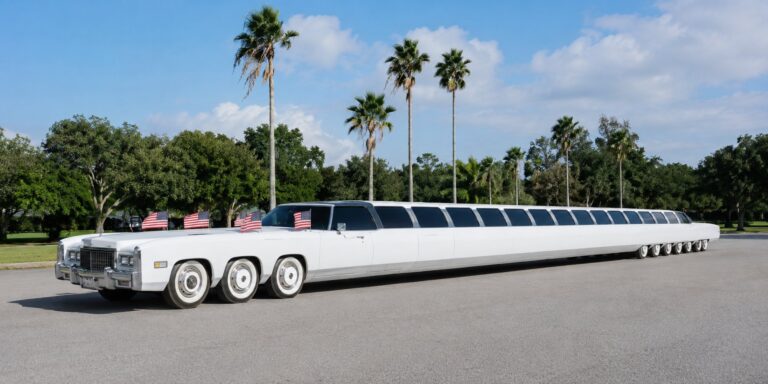 La plus grande voiture du monde : 30,51 m de long