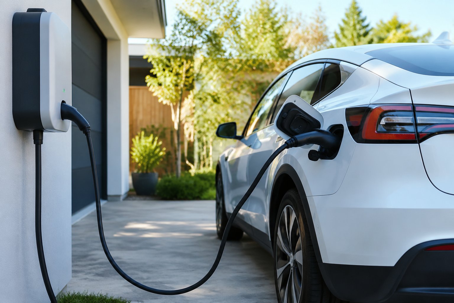 Scène réaliste liée à La voiture électrique : définition et fonctionnement (53 caractères)