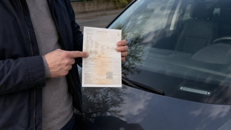 Numéro de châssis sur la carte grise : repère E