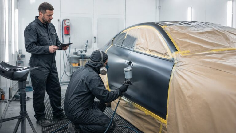 Peinture de voiture : prix par élément ou complète