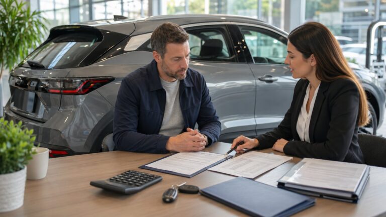Scène réaliste liée à Prix d’une voiture hybride : neuf, occasion et taxes