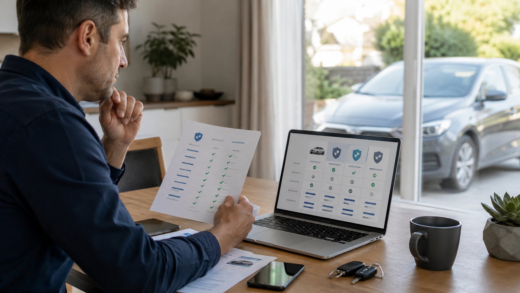 Scène réaliste liée à Top 10 assurance auto 2026 : laquelle choisir ?