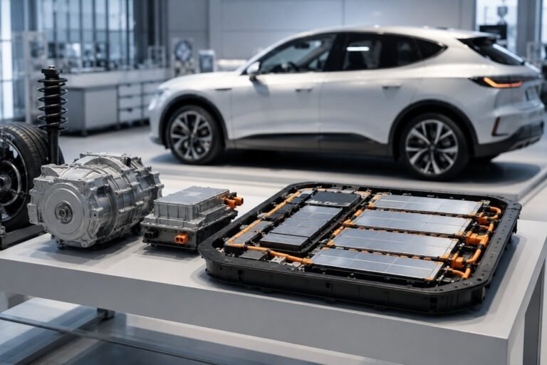 Voiture électrique chère : où se cache le surcoût ?