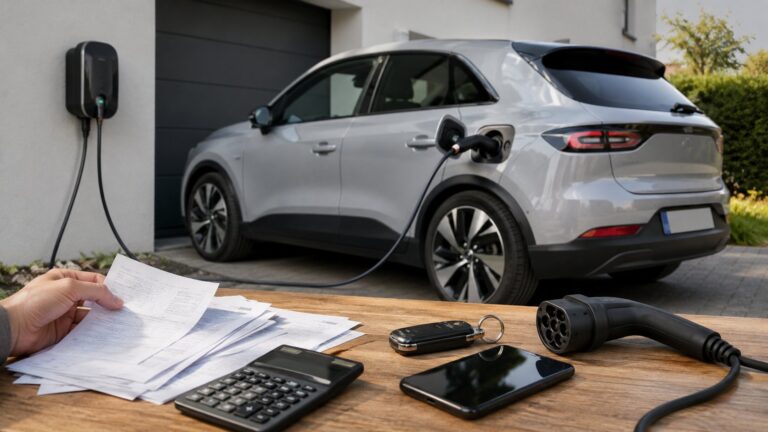 Scène réaliste liée à Voiture électrique : le vrai budget sur 5 ans