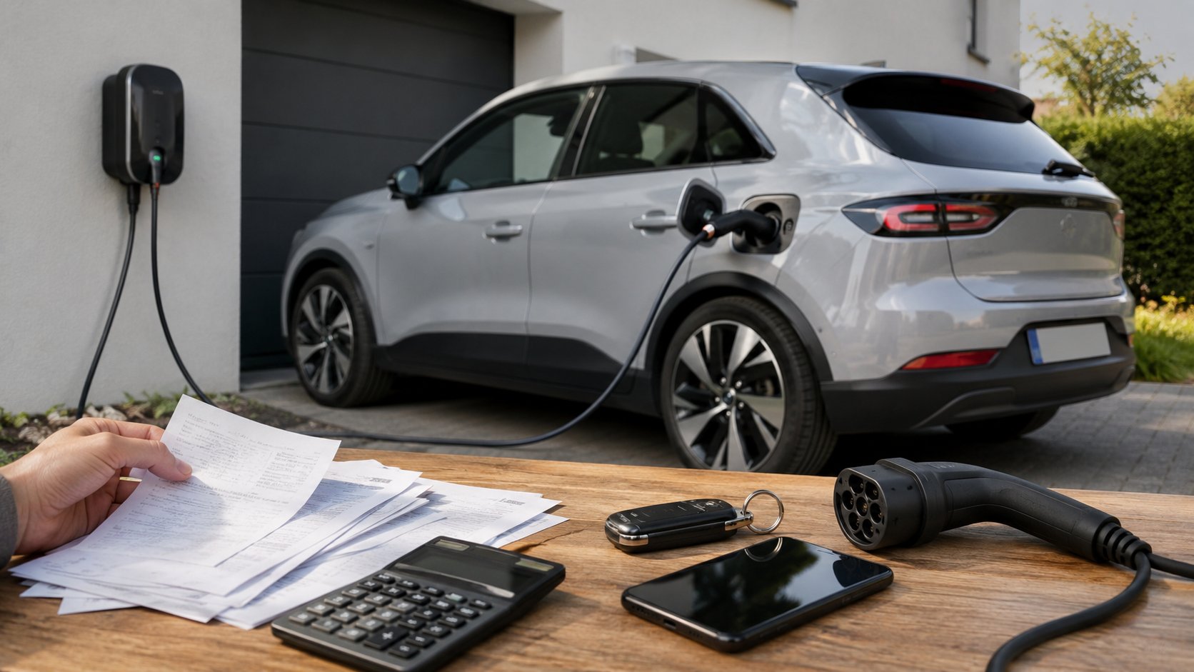 Scène réaliste liée à Voiture électrique : le vrai budget sur 5 ans