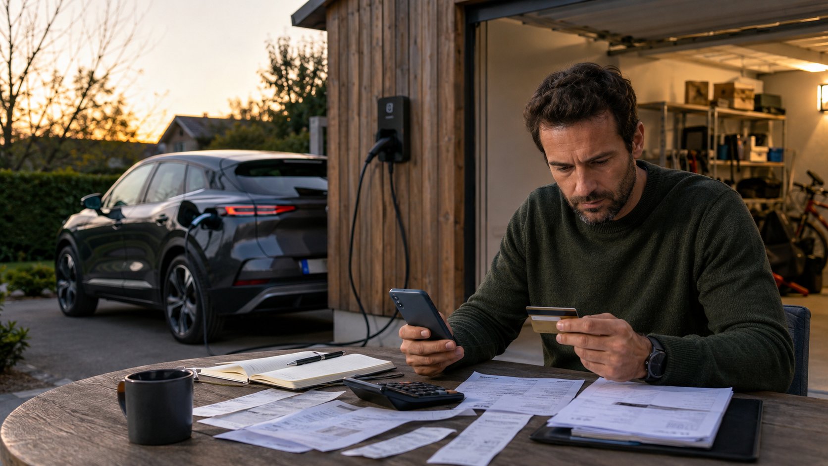 Scène réaliste liée à Voiture électrique : votre vrai budget mensuel