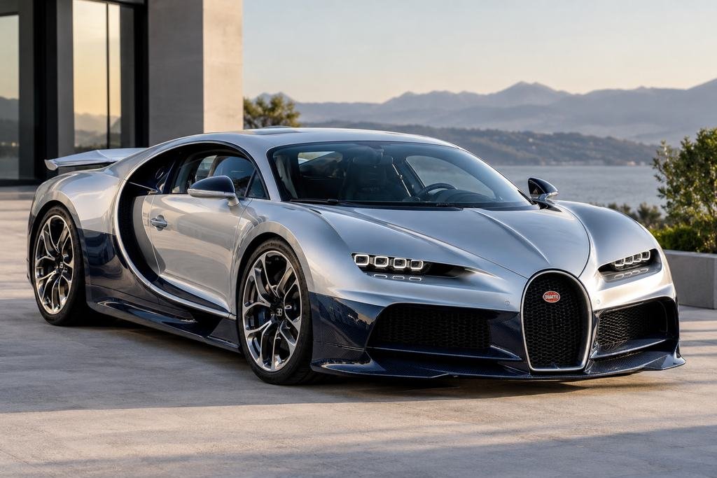 Bugatti Chiron Profilée