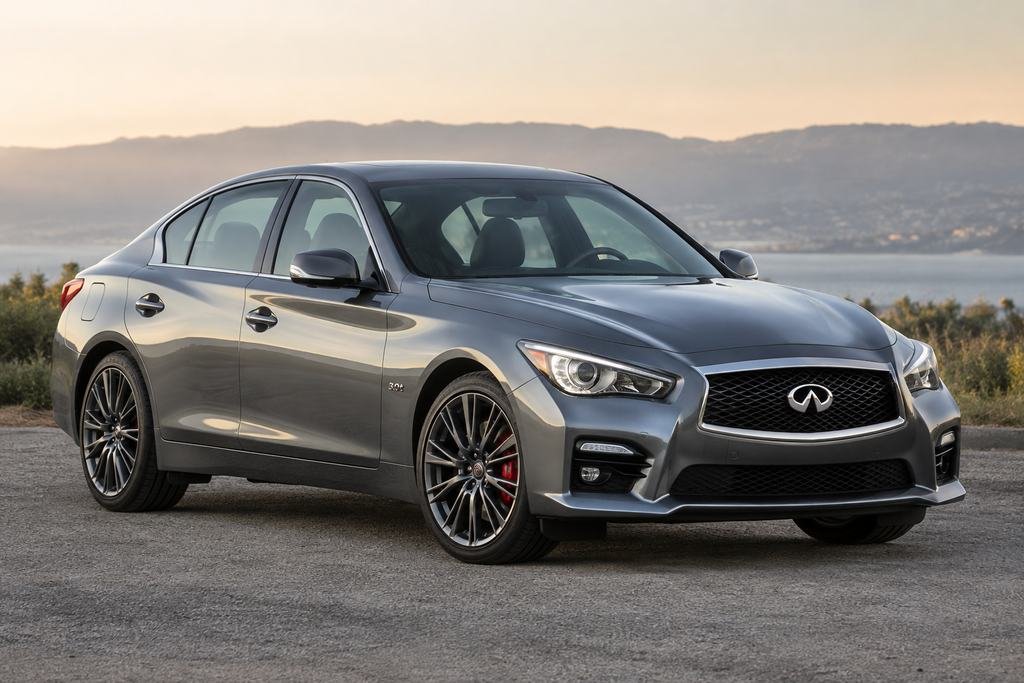 Infiniti Q50 Red Sport